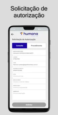 Humana Saúde Nordeste android App screenshot 1